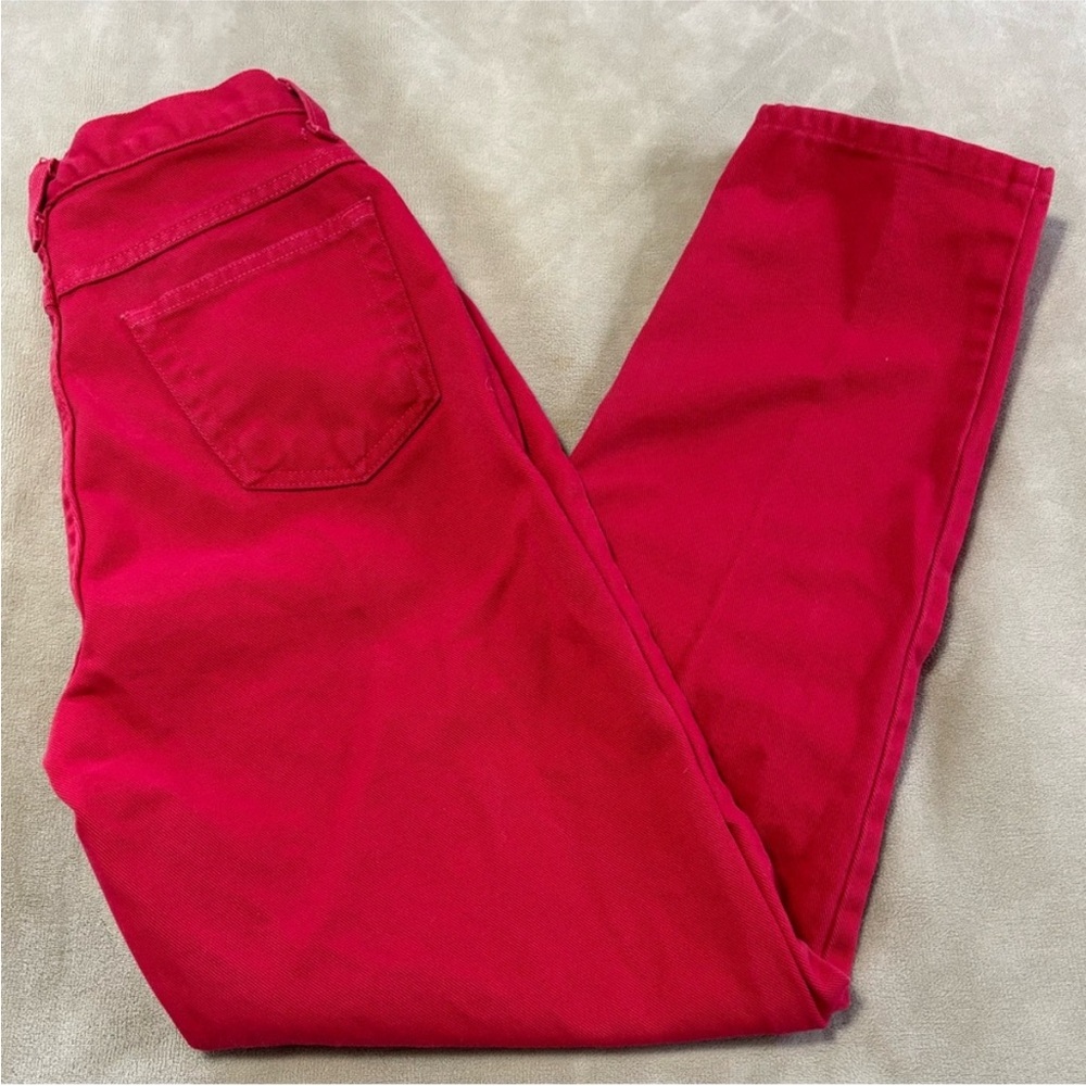 Newport News Vintage 80’s Bold Red‎ Straight Leg Jeans